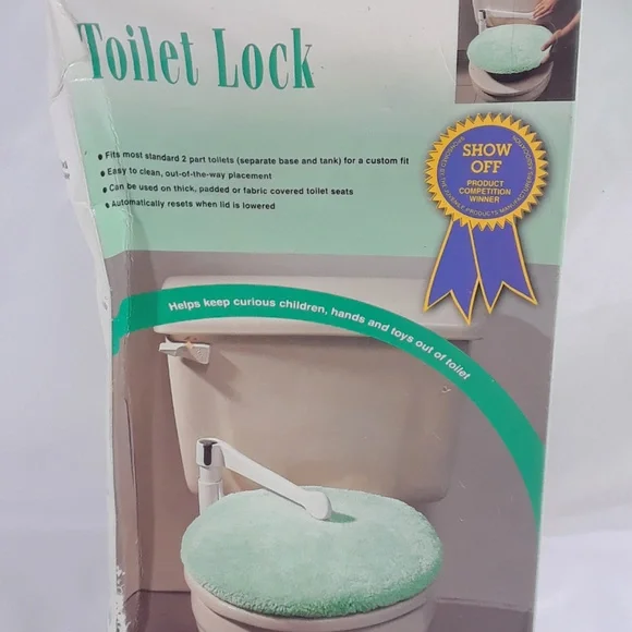 KidCo Toilet Lock - White - Picture 1 of 3